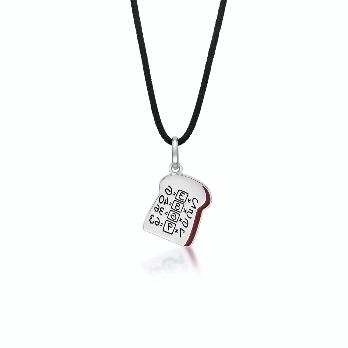 Memory Bread 925 Sterling Silver pendant