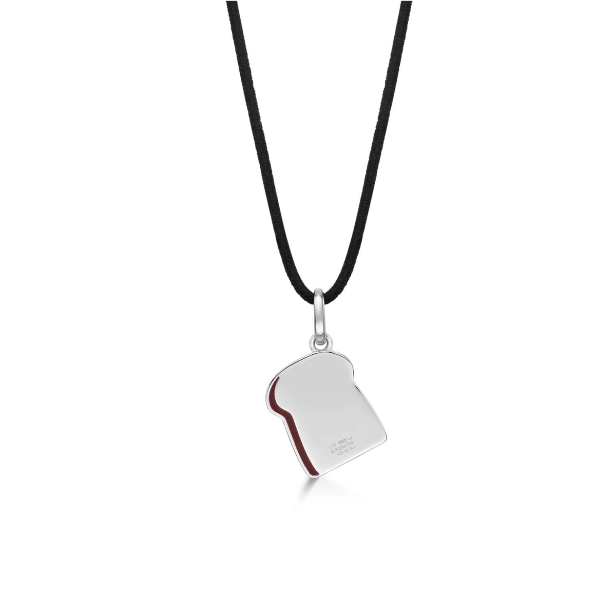 Memory Bread 925 Sterling Silver pendant