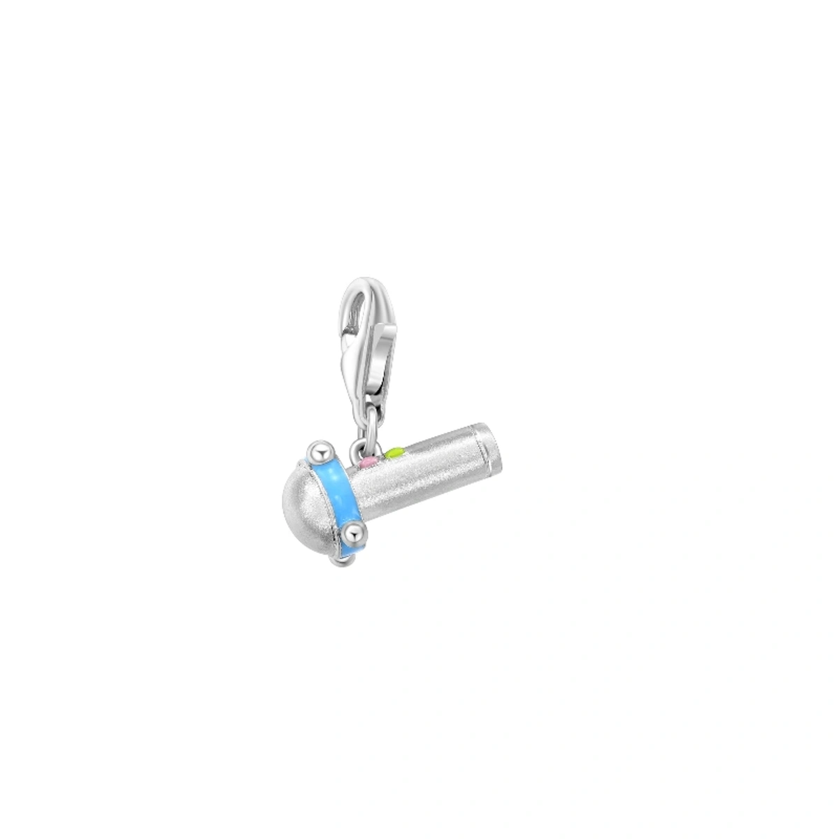 Small Light 925 Sterling Silver Charm