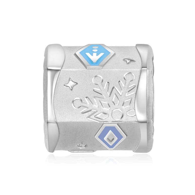 魔雪奇緣系列 - 小白925銀吊飾連手鏈