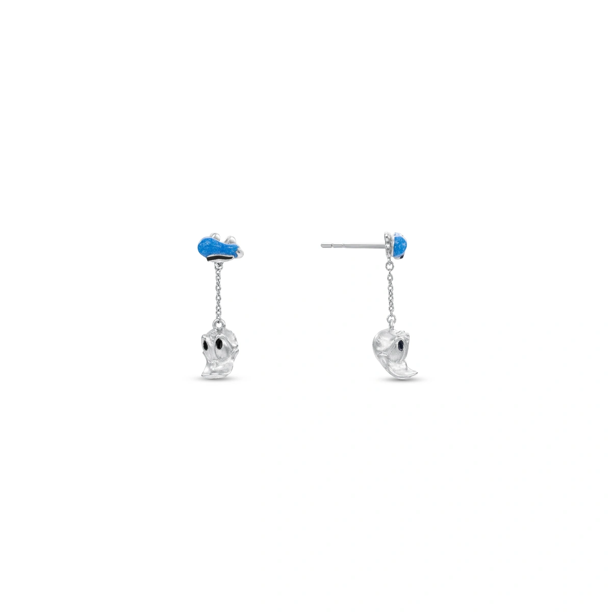 Donald Duck 925 Sterling Silver Earring (Single)