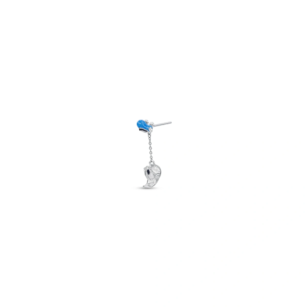 Donald Duck 925 Sterling Silver Earring (Single)