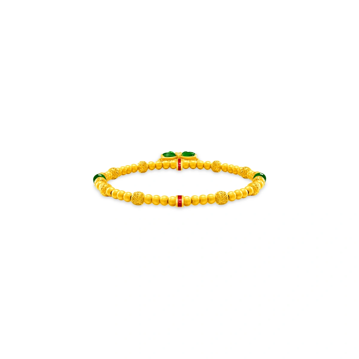 999 Gold jade bracelet