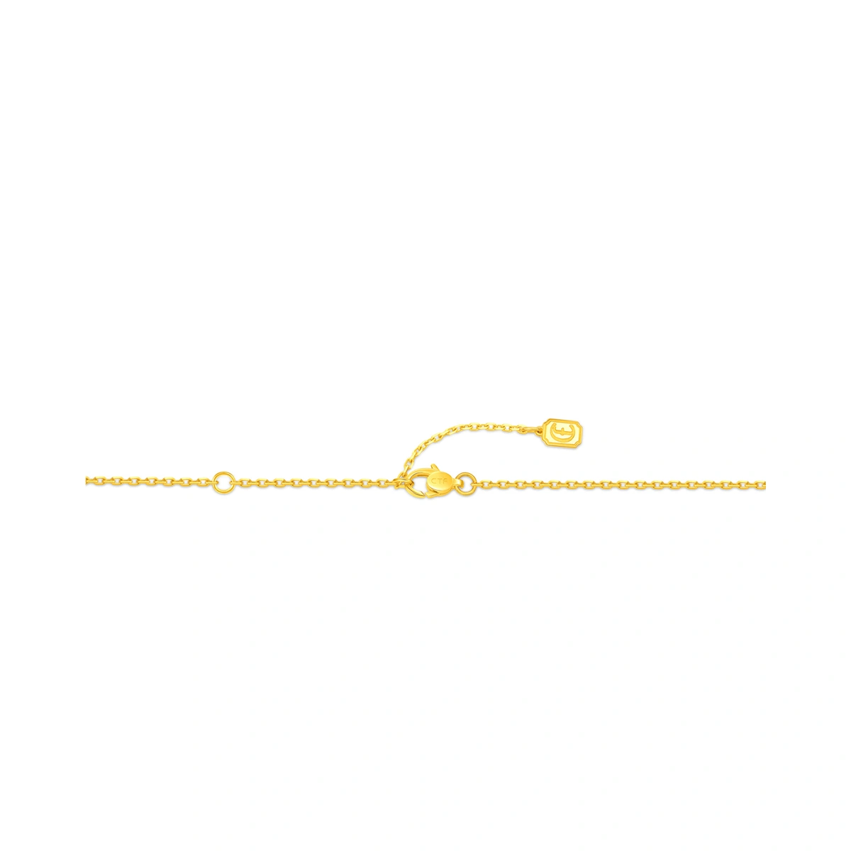 999 Gold jade necklace