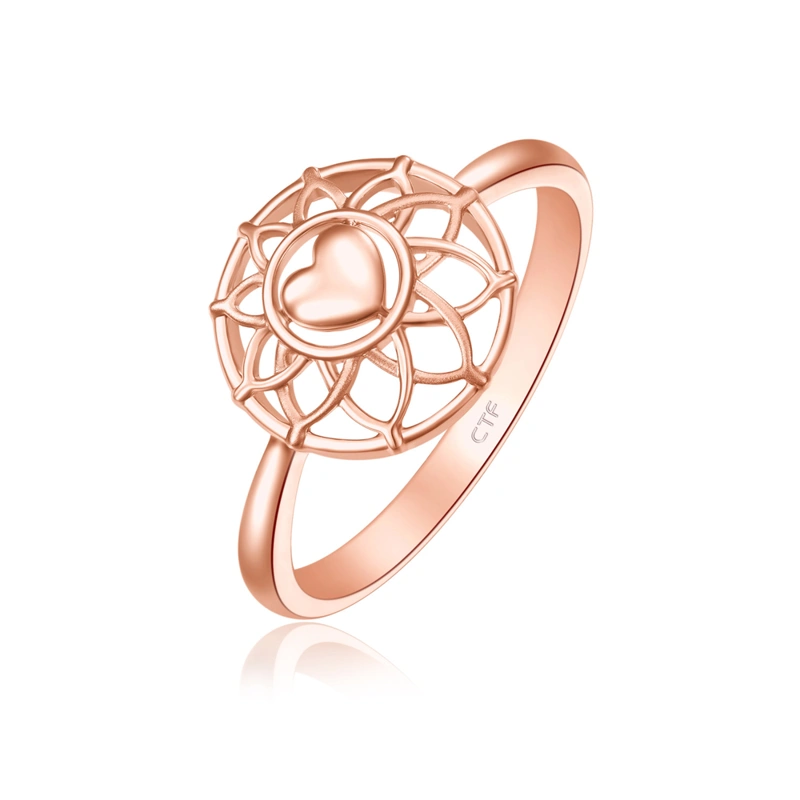 捕‧夢系列 - 18K/750玫瑰色黃金戒指