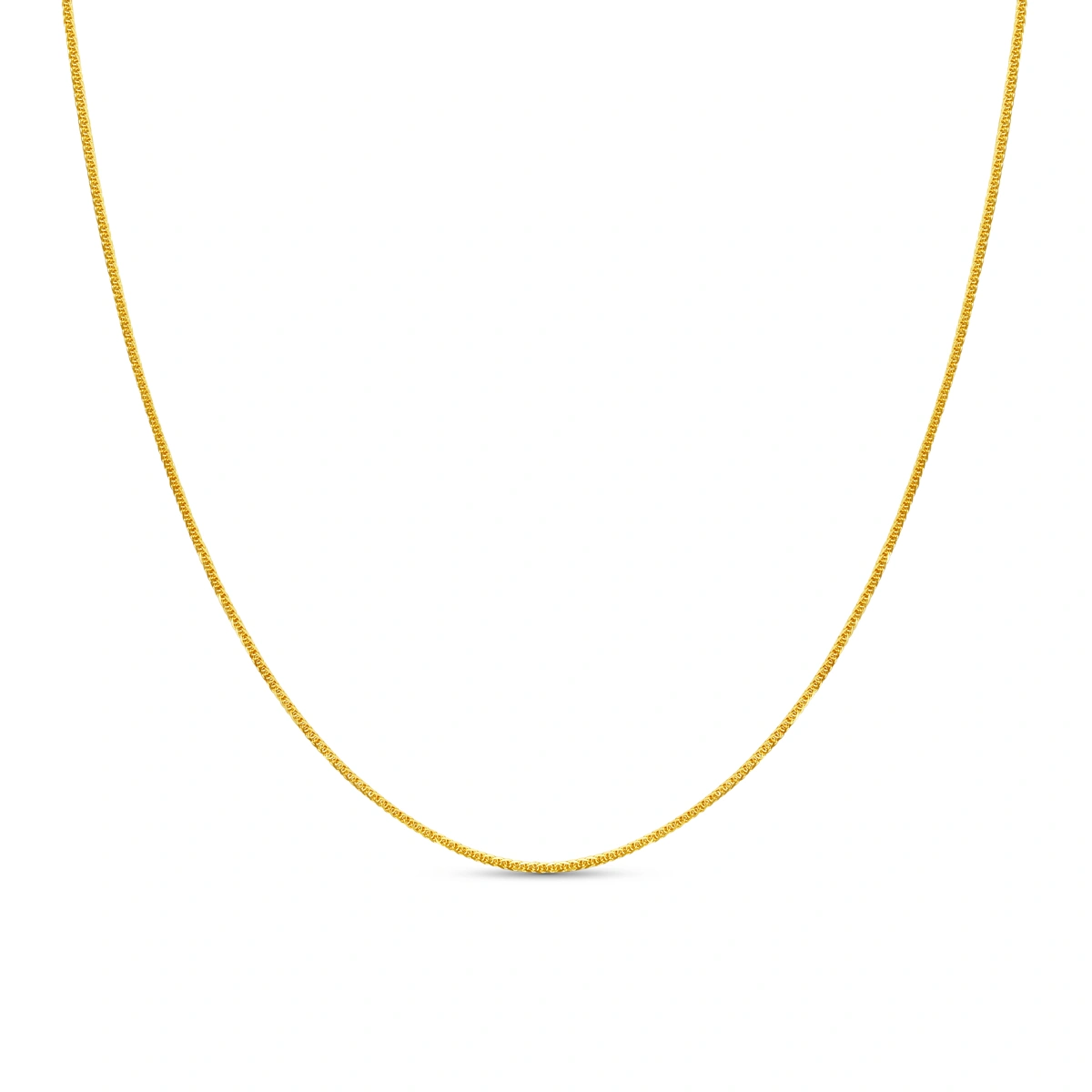 18K/750 Yellow Gold Spiga necklace