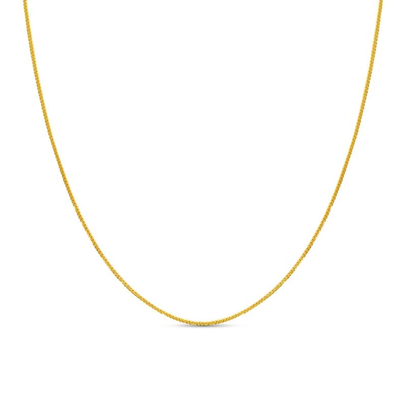 18K/750 Yellow Gold Spiga necklace