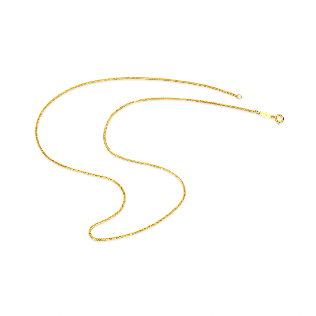 18K/750 Yellow Gold Spiga necklace