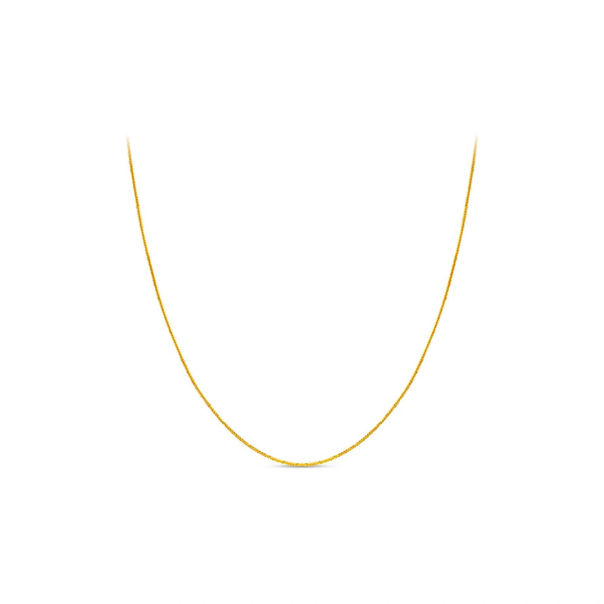 18K/750 Rose Gold Spiga Chain necklace