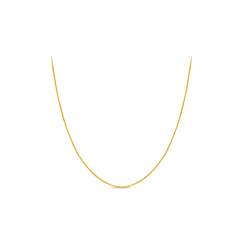 18K/750 Rose Gold Spiga Chain necklace