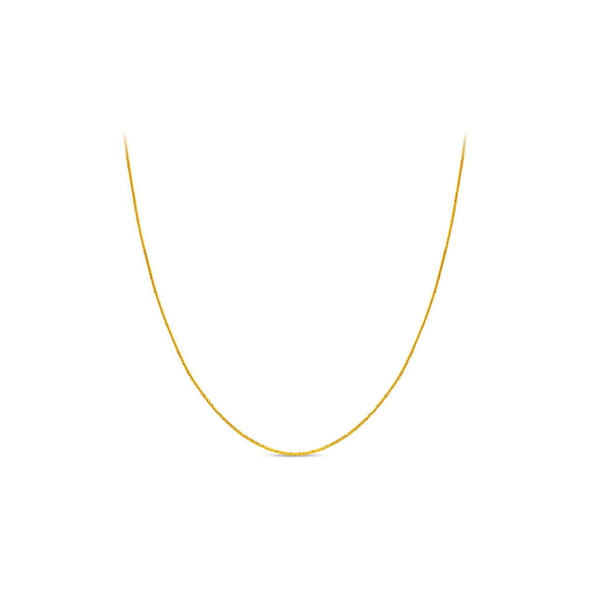 18K/750 Rose Gold Spiga Chain necklace