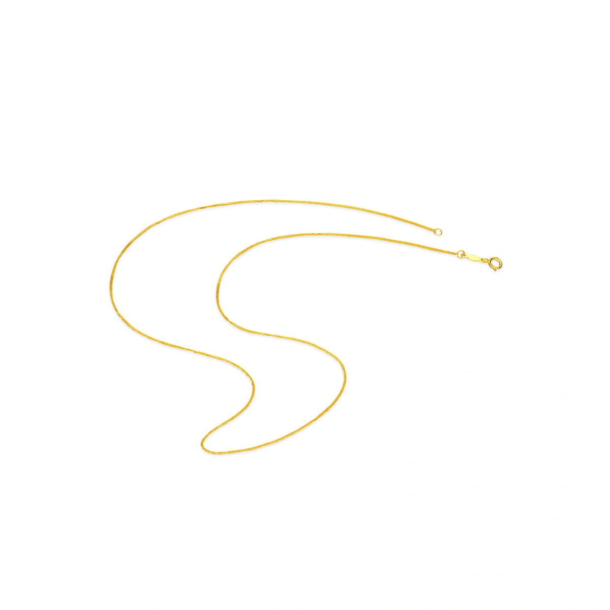 18K/750 Rose Gold Spiga Chain necklace