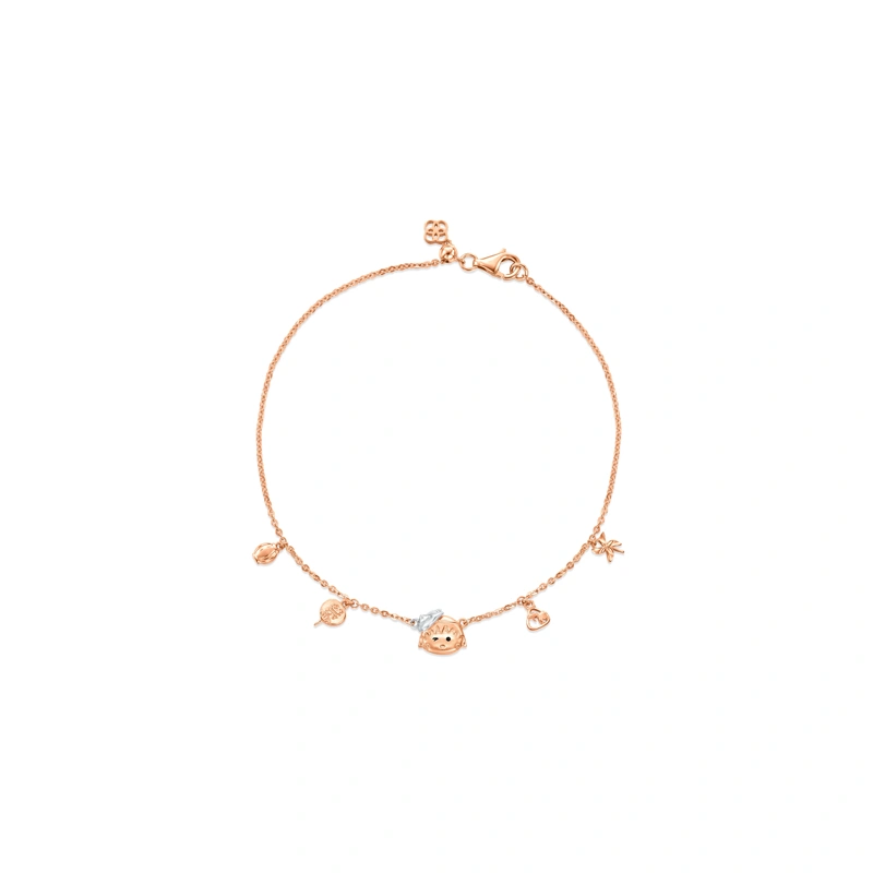 Yukata Collection - Maruko 18K/750 White-Rose Gold bracelet