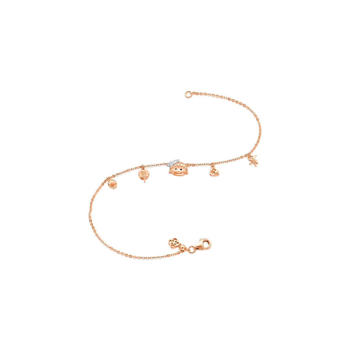 Yukata Collection - Maruko 18K/750 White-Rose Gold bracelet