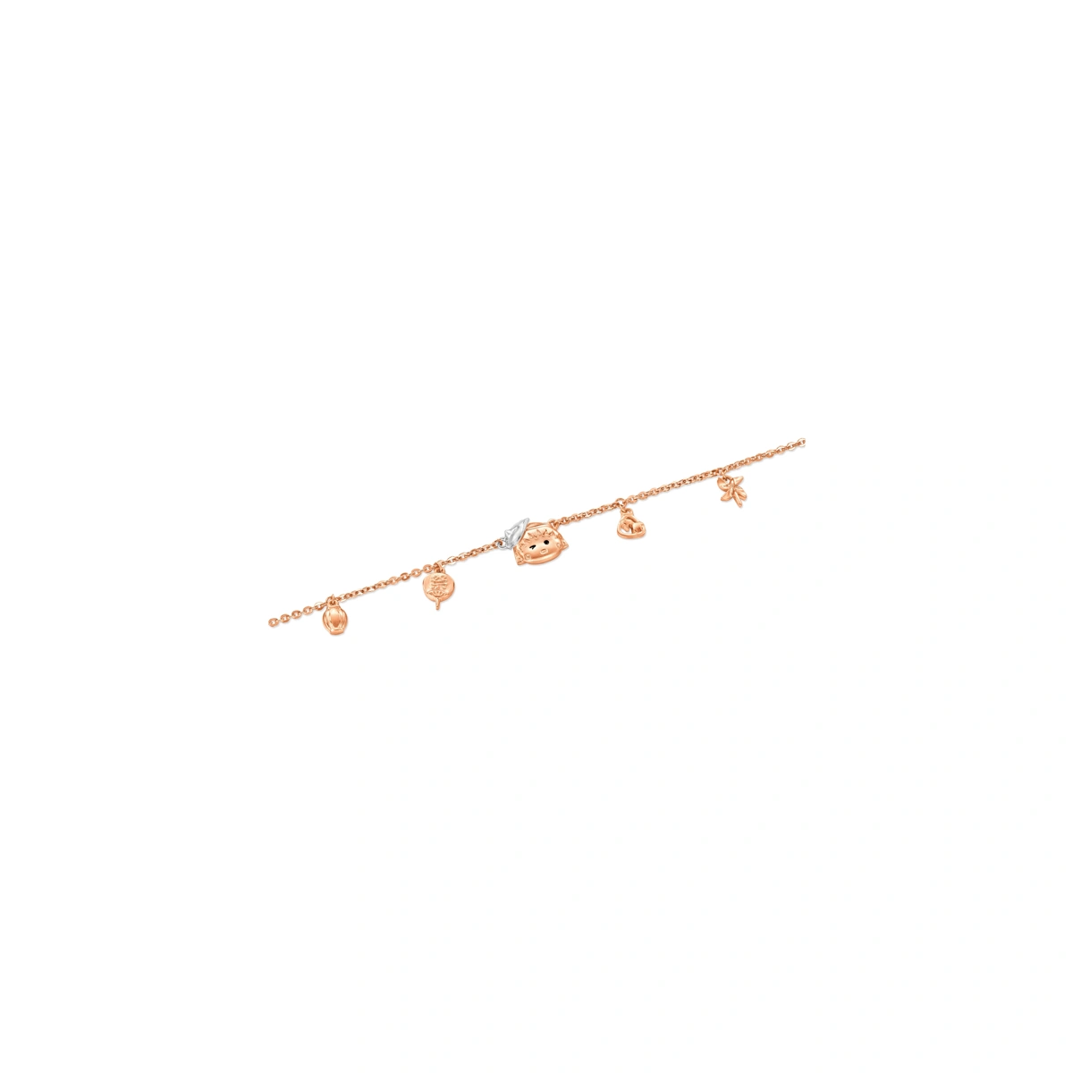Yukata Collection - Maruko 18K/750 White-Rose Gold bracelet