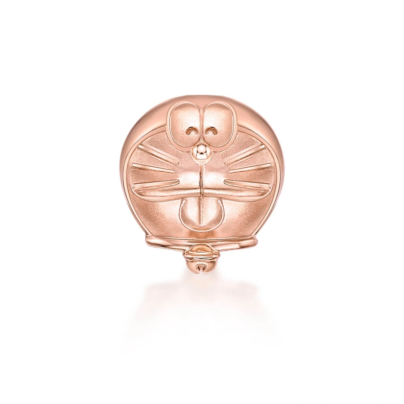 Doraemon18K/750 Rose Gold earring (Single)