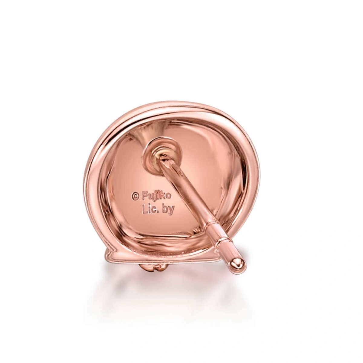 Doraemon18K/750 Rose Gold earring (Single)