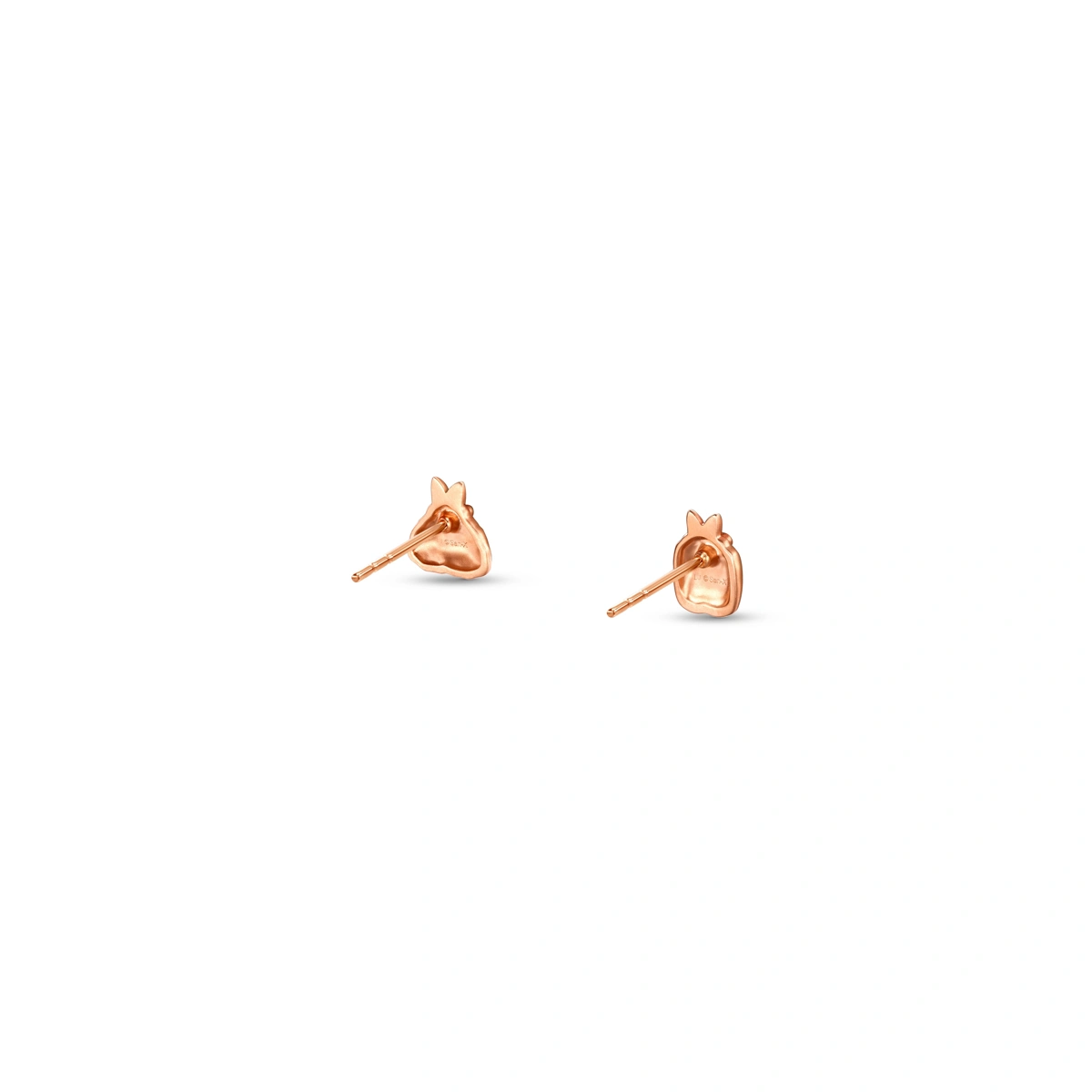 假日系列 &ndash; 炸蝦尾與炸魚尾18K/750玫瑰色黃金耳環