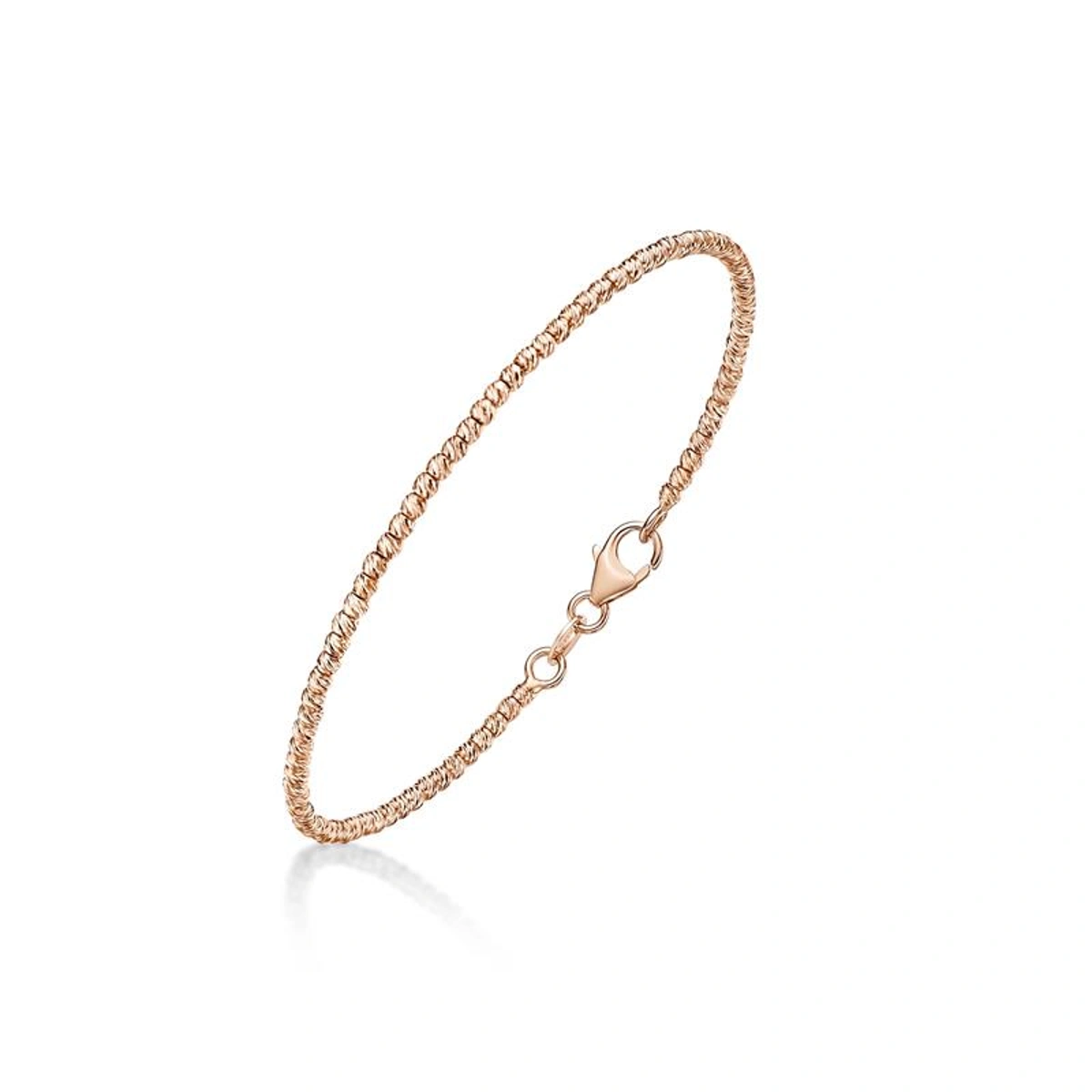 18K/750 Rose Gold bangle