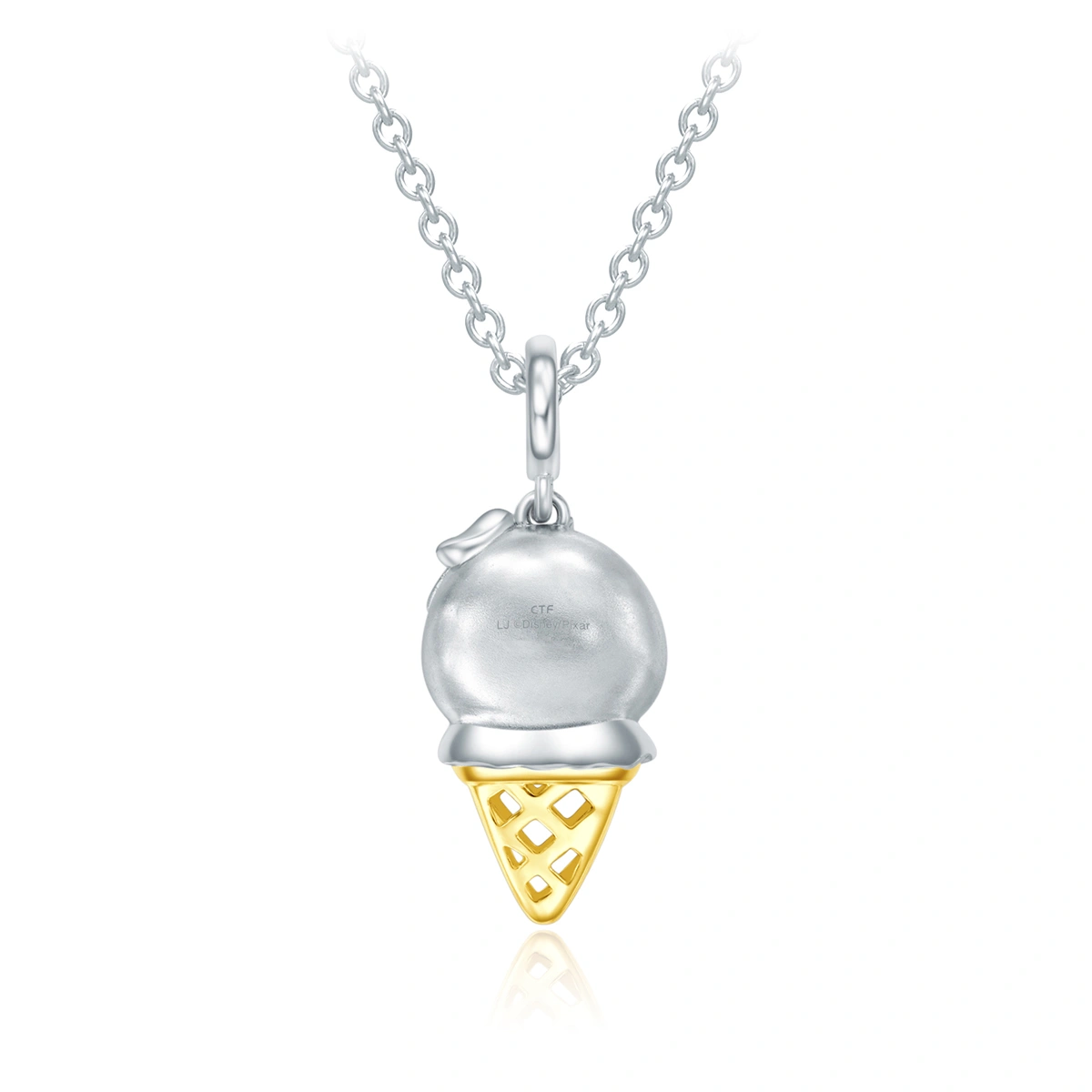 Ice-Cream Collection - Donald Duck 18K/750 Yellow-White Gold pendant