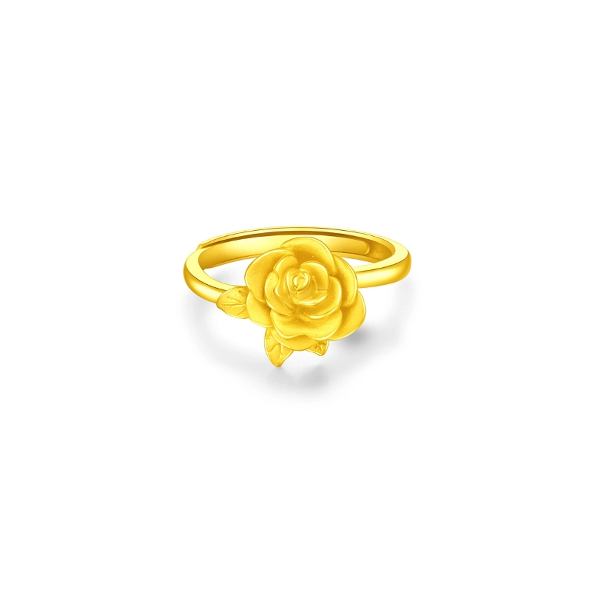 Vintage Rose 999.9 Gold ring