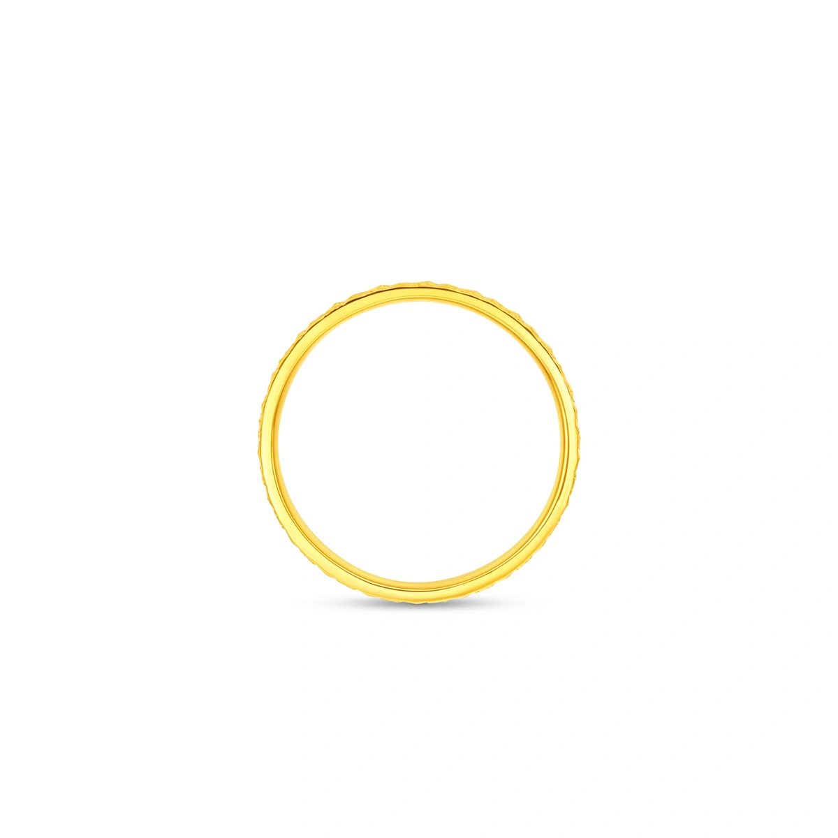 碎金金999足金戒指