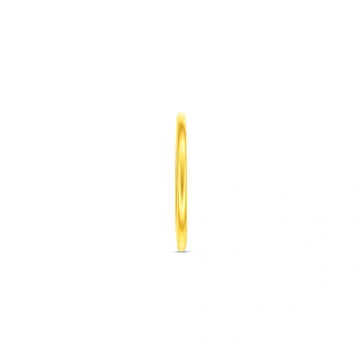 簡約素圈999足金戒指