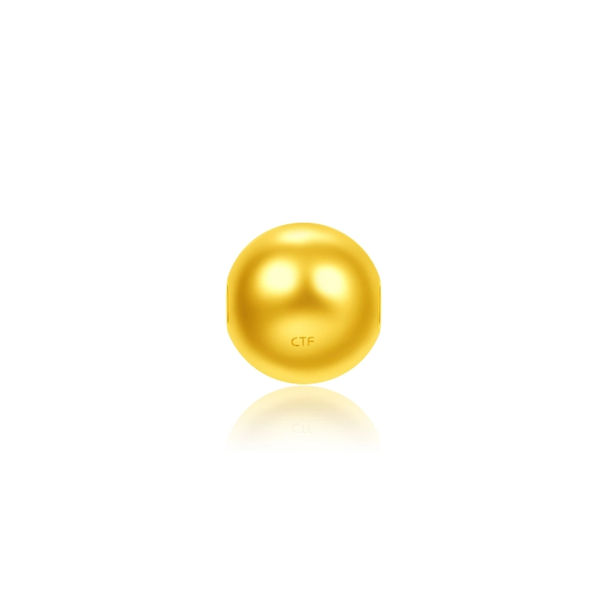 Radiant 999 Gold Bead pendant