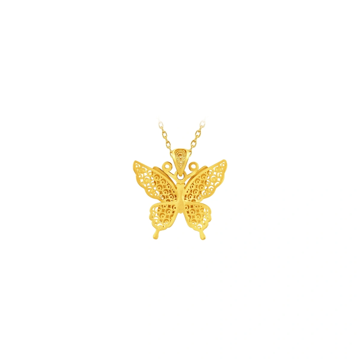 999 Gold pendant