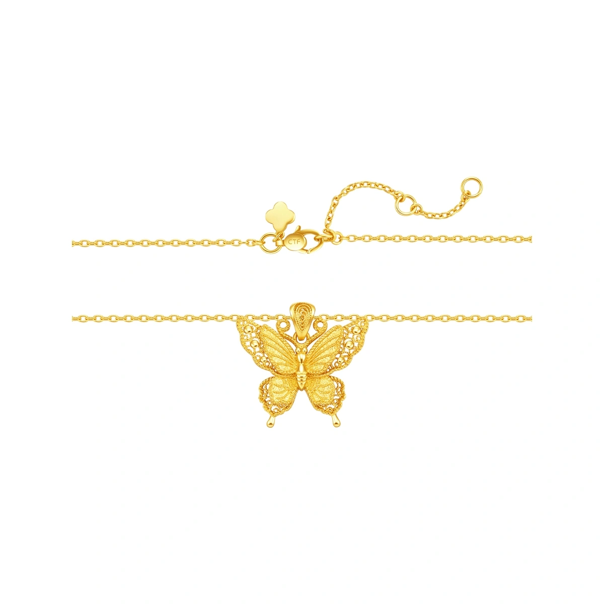 999 Gold pendant