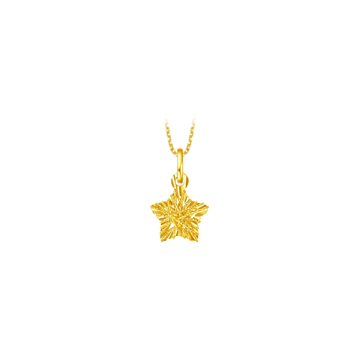 999 Gold pendant
