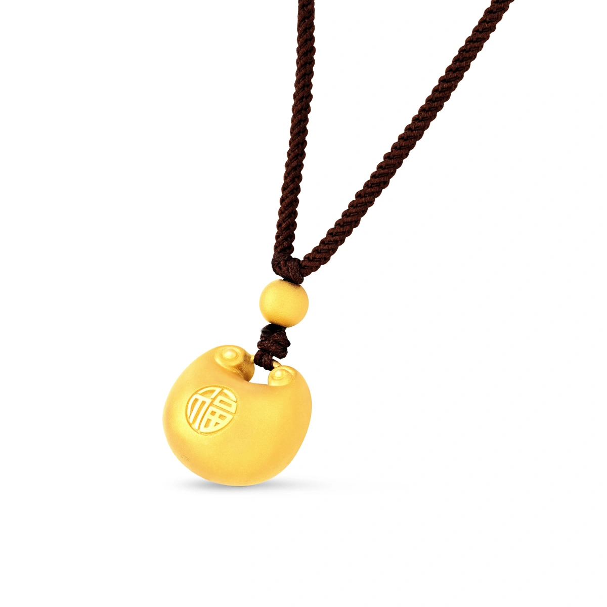 Lucky Bag 999 Gold pendant