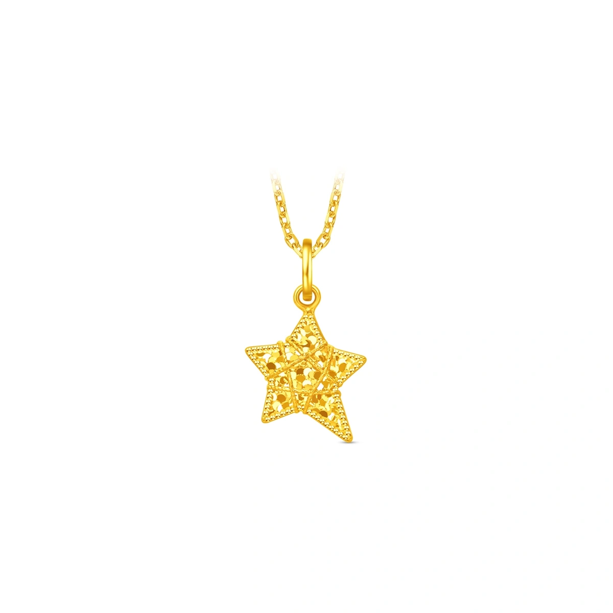 Dreamy Stars 999 Gold pendant