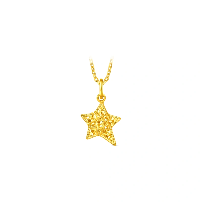 Dreamy Stars 999 Gold pendant