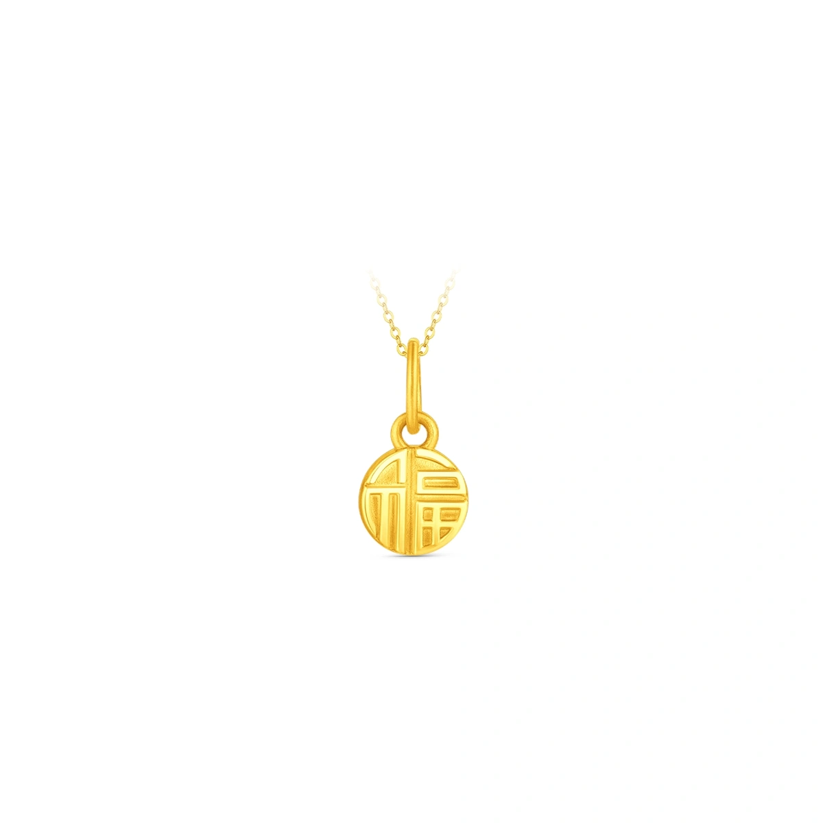 Fortune 999 Gold pendant