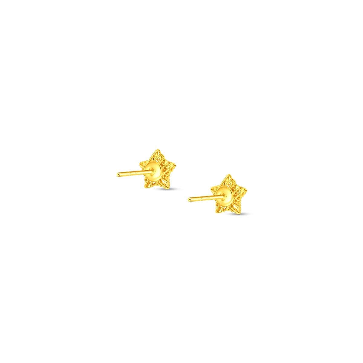 Dazzling Star 999 Gold earrings