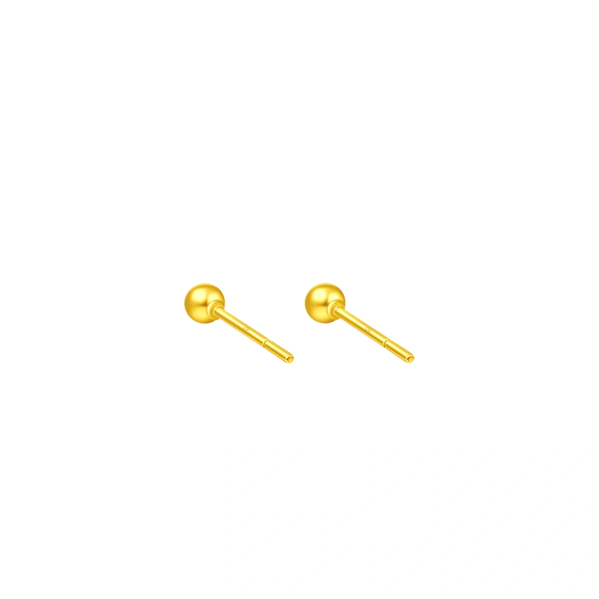 小金珠999.9黃金耳環