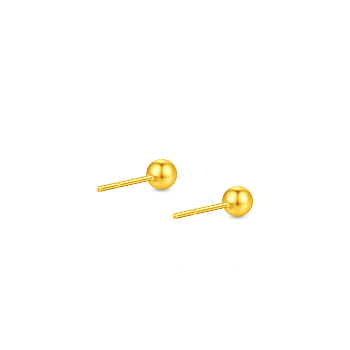 小金珠999.9黃金耳環