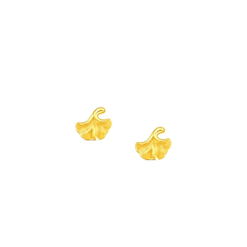 999 Gold earrings