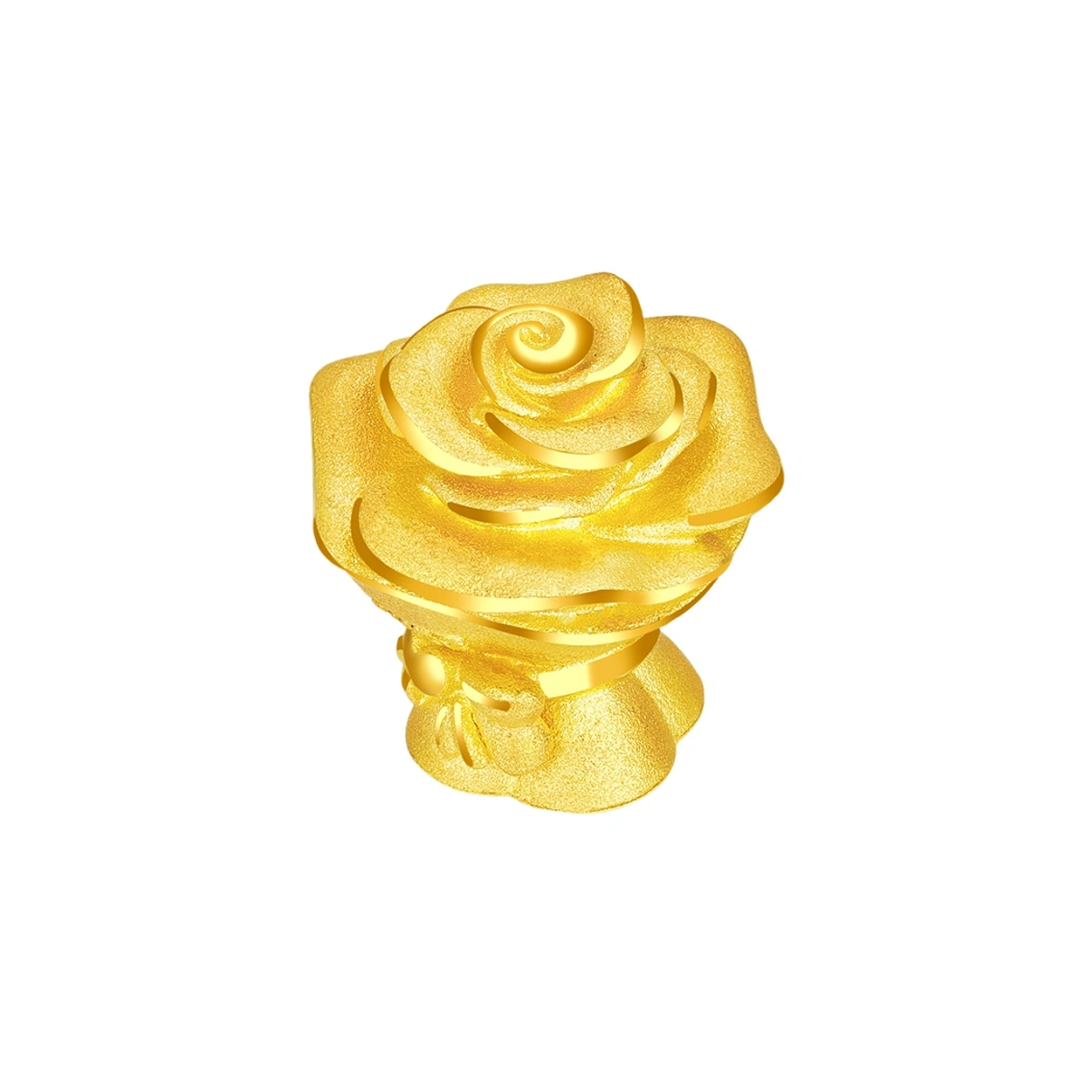 玫瑰花999.9黃金擺件