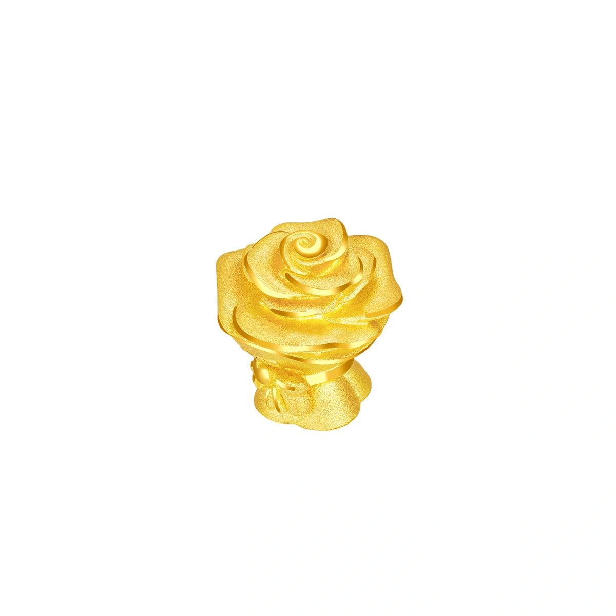 玫瑰花999.9黃金擺件