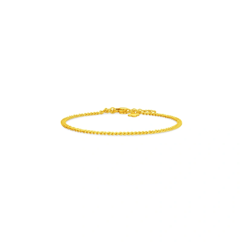 Cuban 999 Gold bracelet
