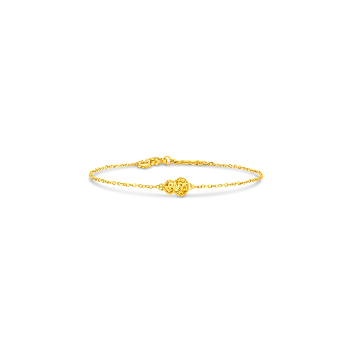 Sparkling Gourd 999 Gold bracelet