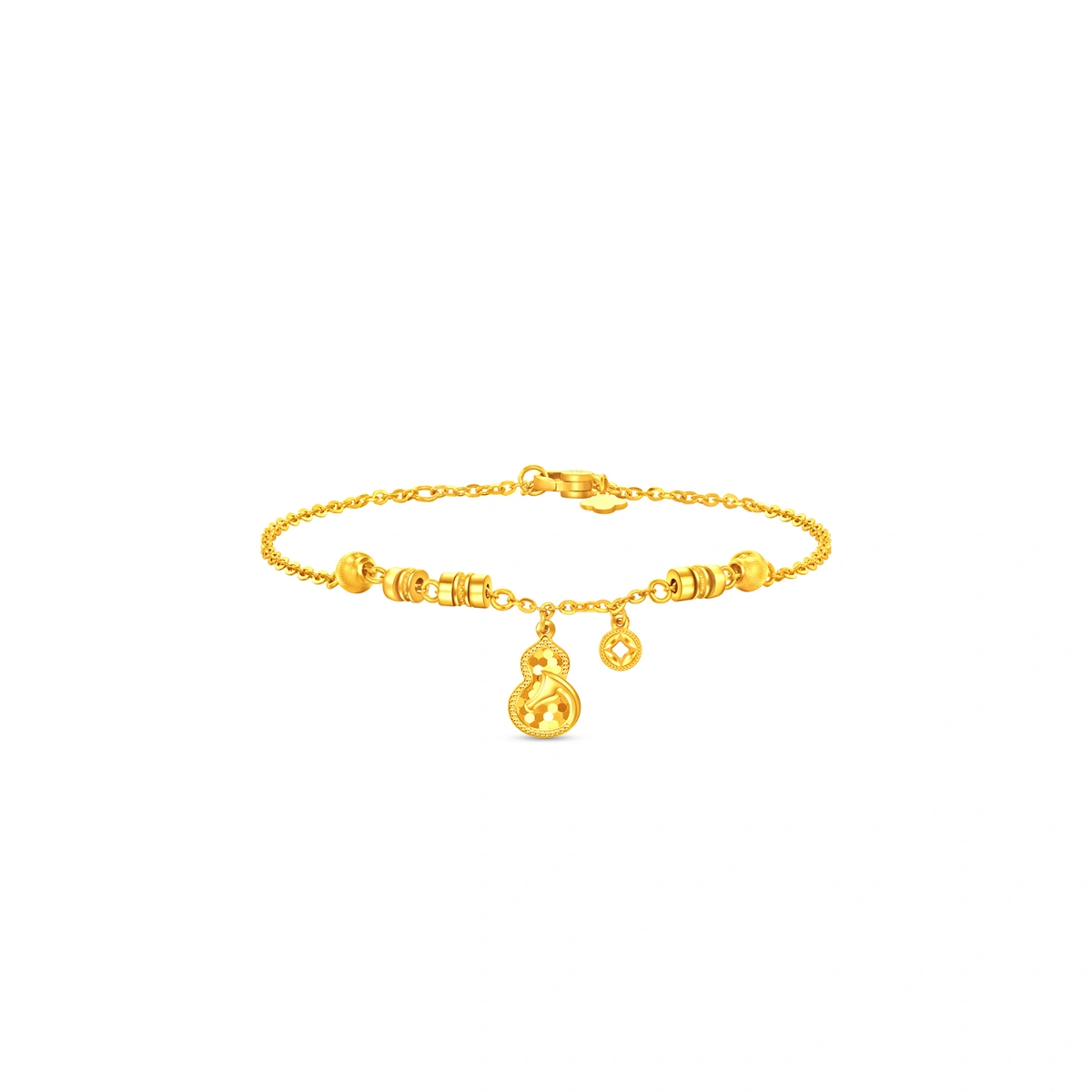 Gourd Bring Wealth 999 Gold bracelet