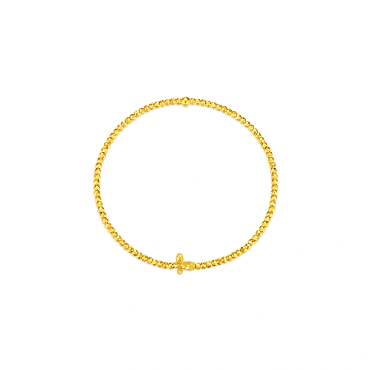 Sparkling Butterfly 999 Gold bracelet