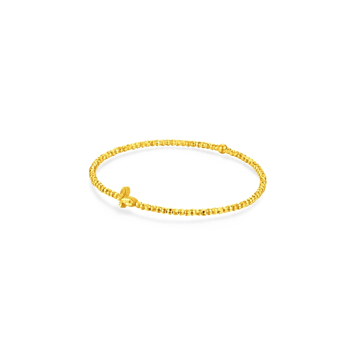 Sparkling Butterfly 999 Gold bracelet