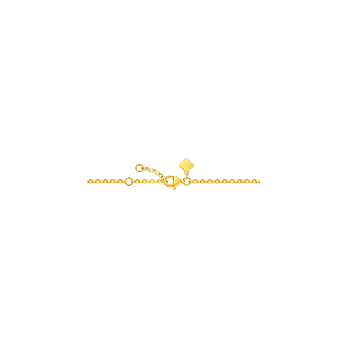 999 Gold Cable Chain bracelet