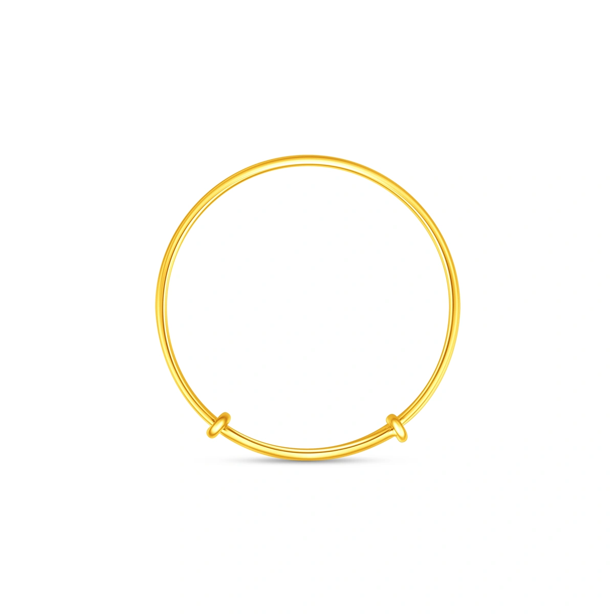 Plain Band 999 Gold Baby bangle