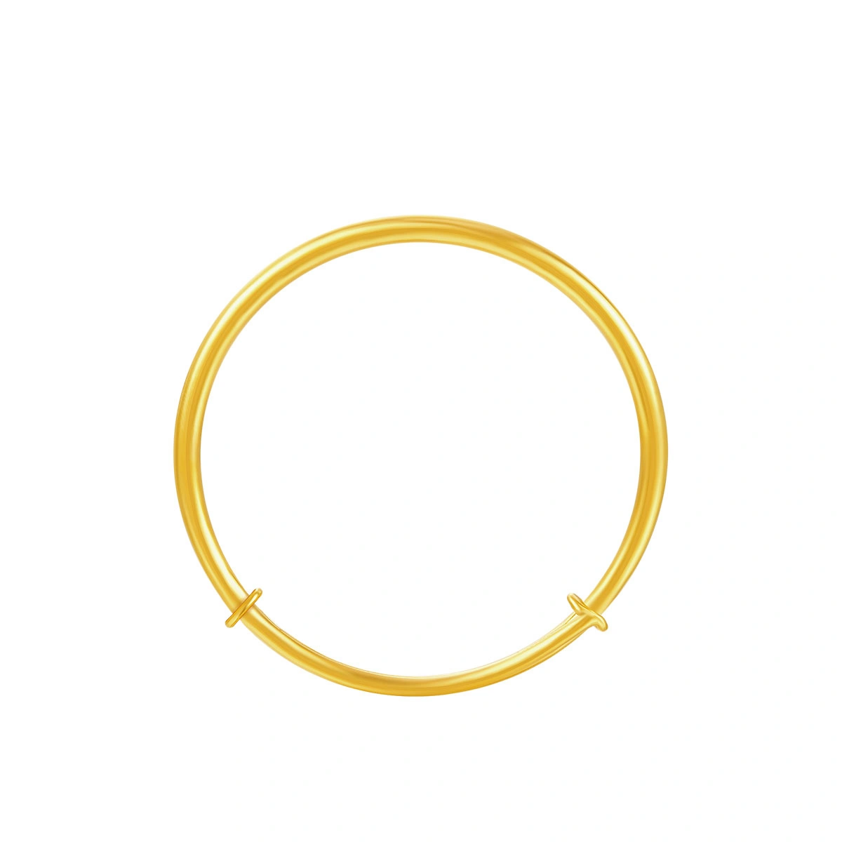 Plain Band 999 Gold Baby bangle