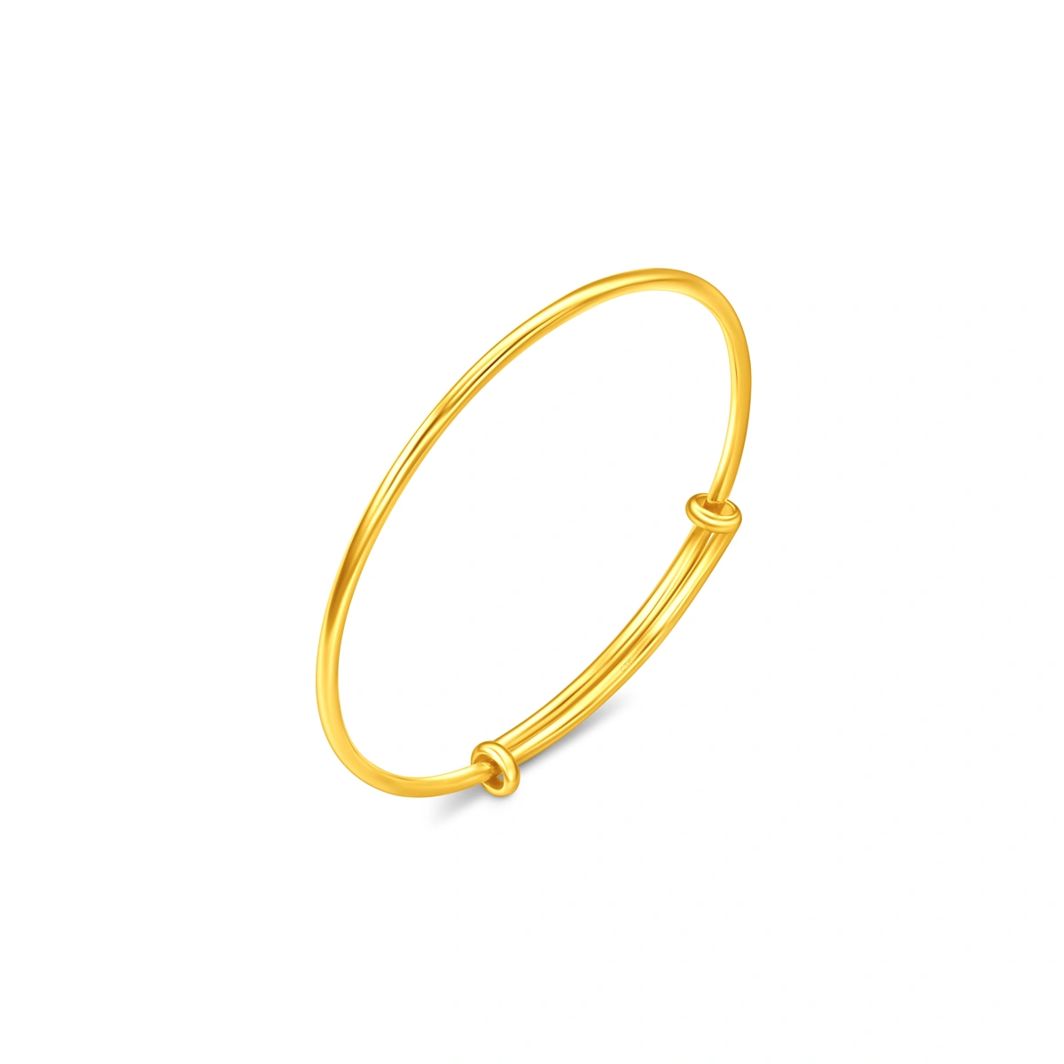 Plain Band 999 Gold Baby bangle